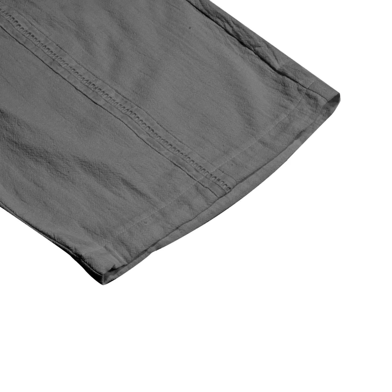 Generico Pantaloni Lino 3/4 Uomo Pinocchietto Estivi Leggeri Elasticizzati con Tasche e Vita Elastica - immagine 6