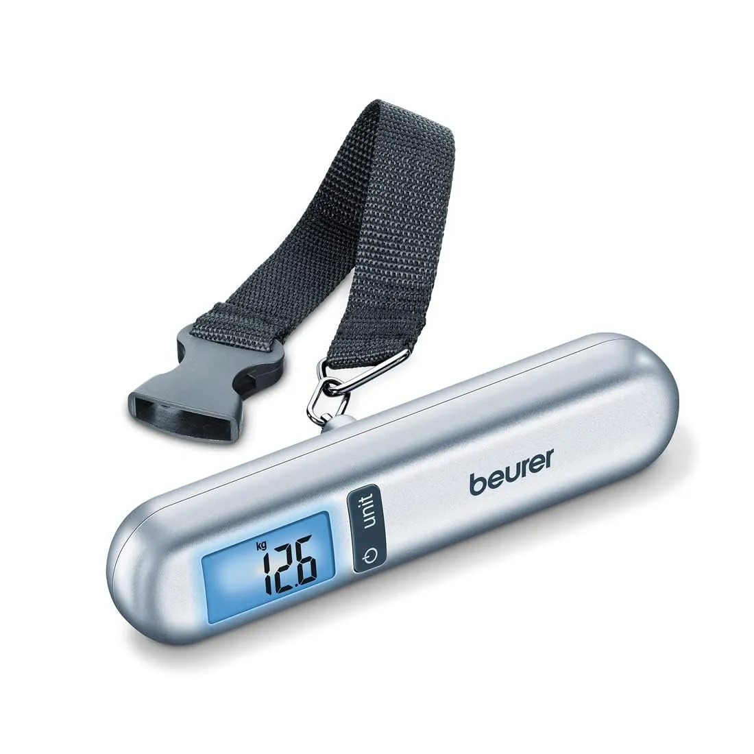 Beurer LS 06 Bilancia Digitale per Bagagli con Display LCD e Metro Integrato, fino a 40 kg - immagine 1