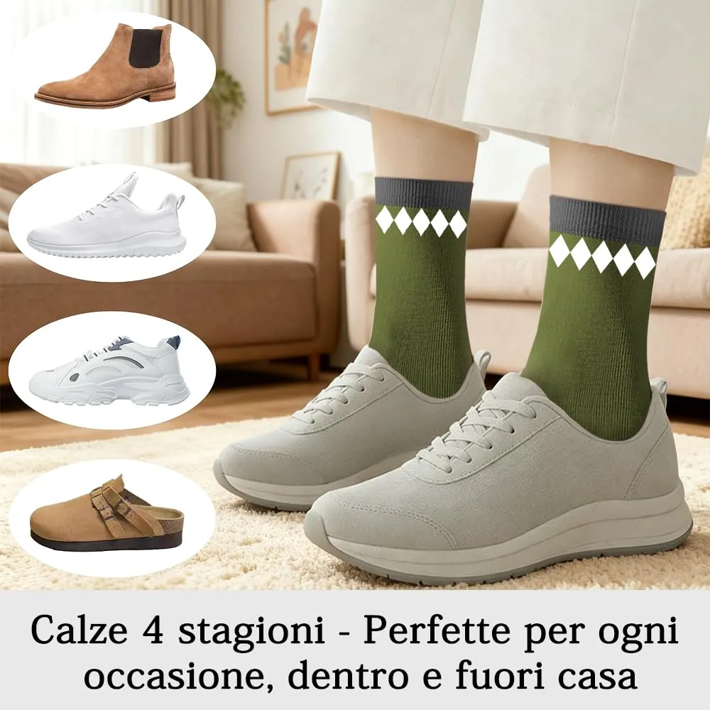 Calzini per Nonno in Cotone Pettinato con Dedica Stampata - immagine 5