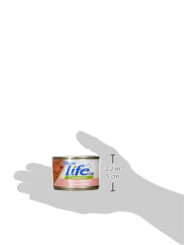 Life Cat 102351 Le Ricette con Tonno e Gamberetti, 150 g - immagine 2