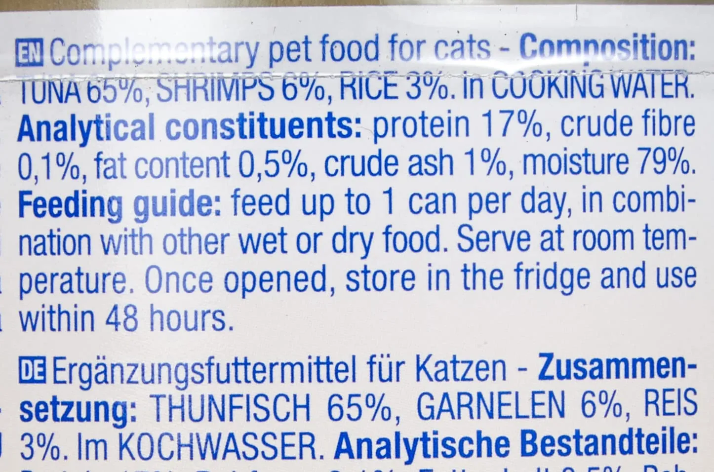 Life Cat 102351 Le Ricette con Tonno e Gamberetti, 150 g - immagine 4