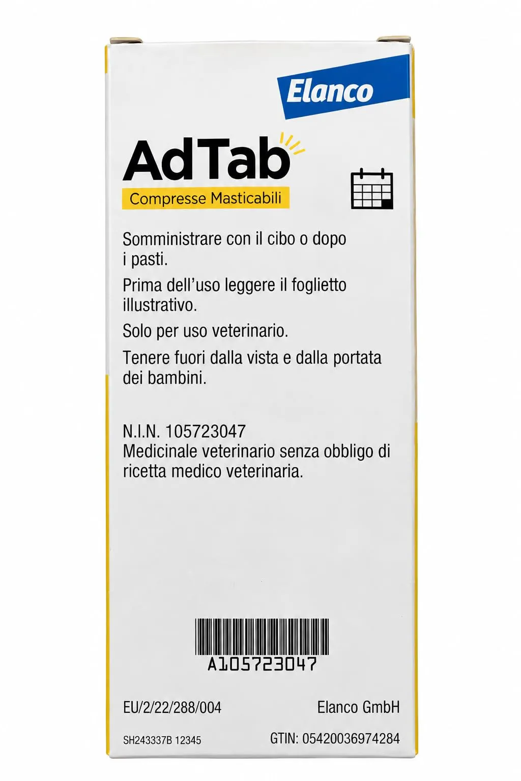AdTab Compresse Masticabili per cani 2,5-5,5 kg - 3 compresse - immagine 2