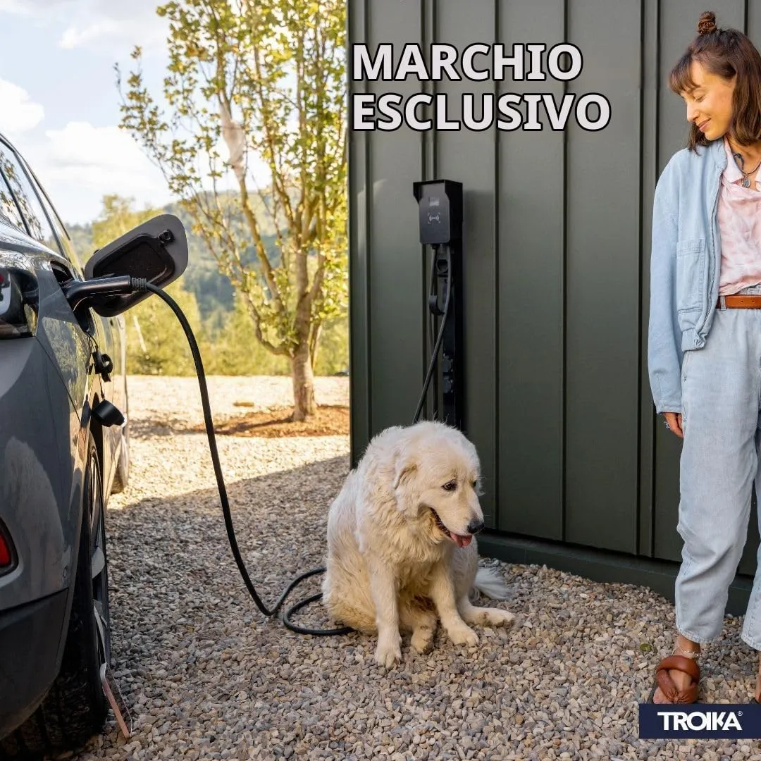 Troika Portachiavi con logo VW in pelle e metallo, Nero - immagine 8