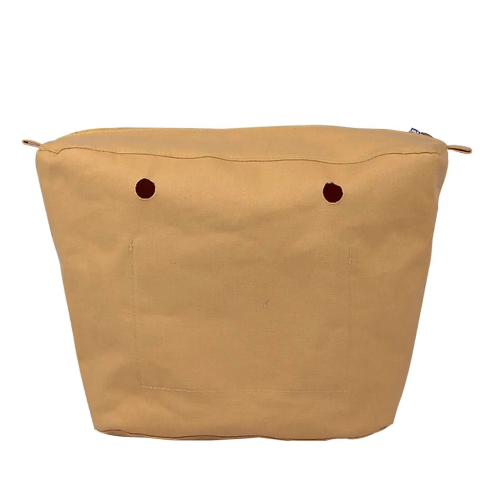 yorfavo Organizzatore Interno in Tela per Obag Classic Mini con Cerniera, Giallo Scuro - immagine 1