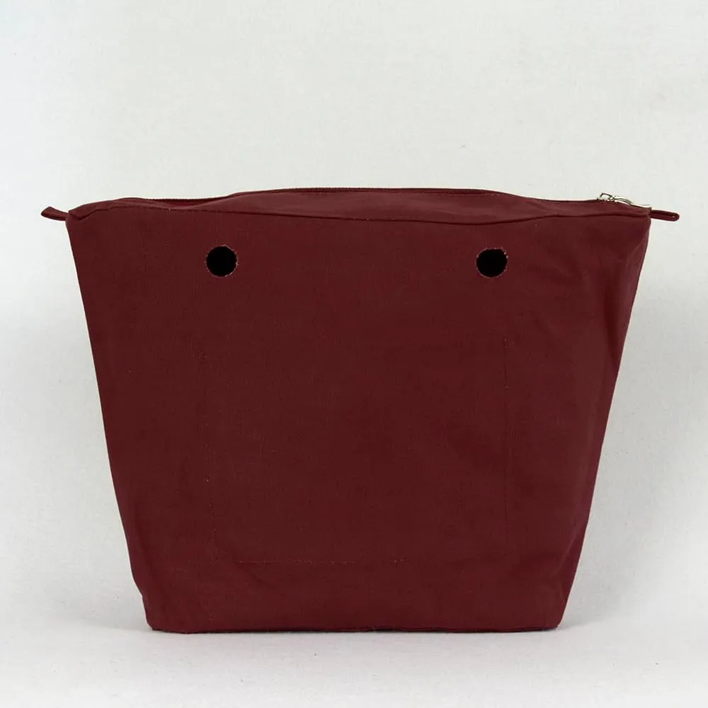 yorfavo Organizzatore Interno in Tela per O Bag Classic Mini, Claret - immagine 1