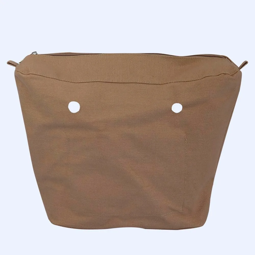yorfavo Organizzatore Interno in Tela per Obag Classic Mini con Cerniera, Khaki Scuro - immagine 1