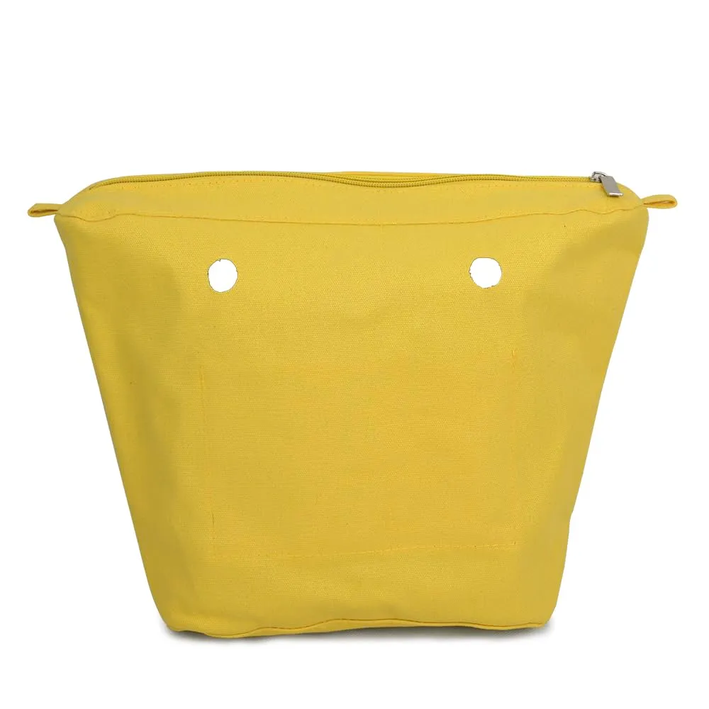 yorfavo Organizzatore Interno in Tela per Obag Classic Mini, Giallo Chiaro - immagine 1