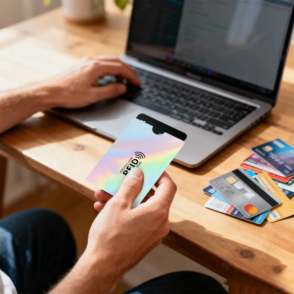 DiULi Supporto per Carte RFID Colorato, 10 Pezzi - immagine 6