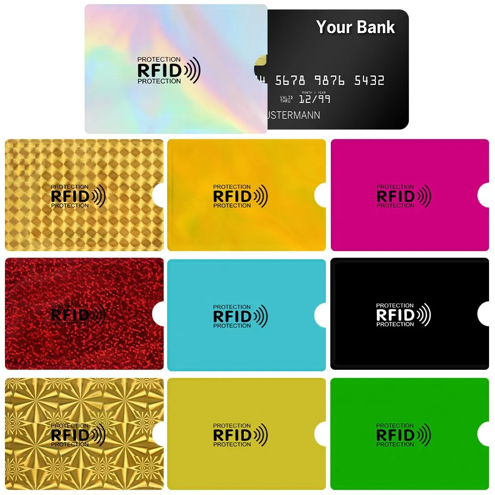 DiULi Supporto per Carte RFID Colorato, 10 Pezzi - immagine 8