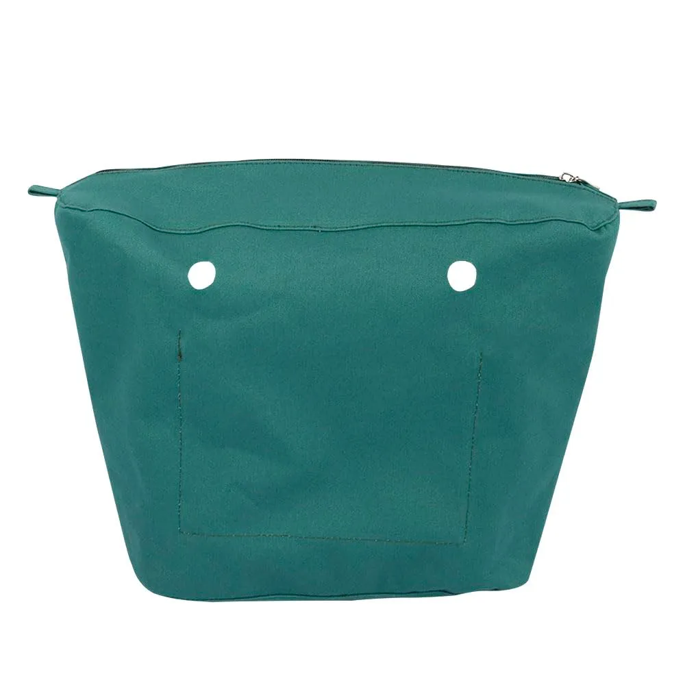yorfavo Organizzatore interno in tela per Obag Classic Mini con cerniera, Verde - immagine 1
