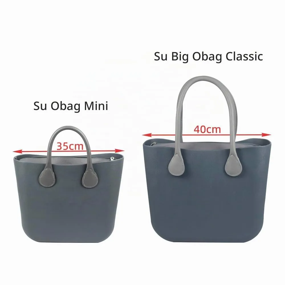 Yorfavo Organizzatore Interno in Tela per O Bag Classic Mini, Grigio Scuro - immagine 6