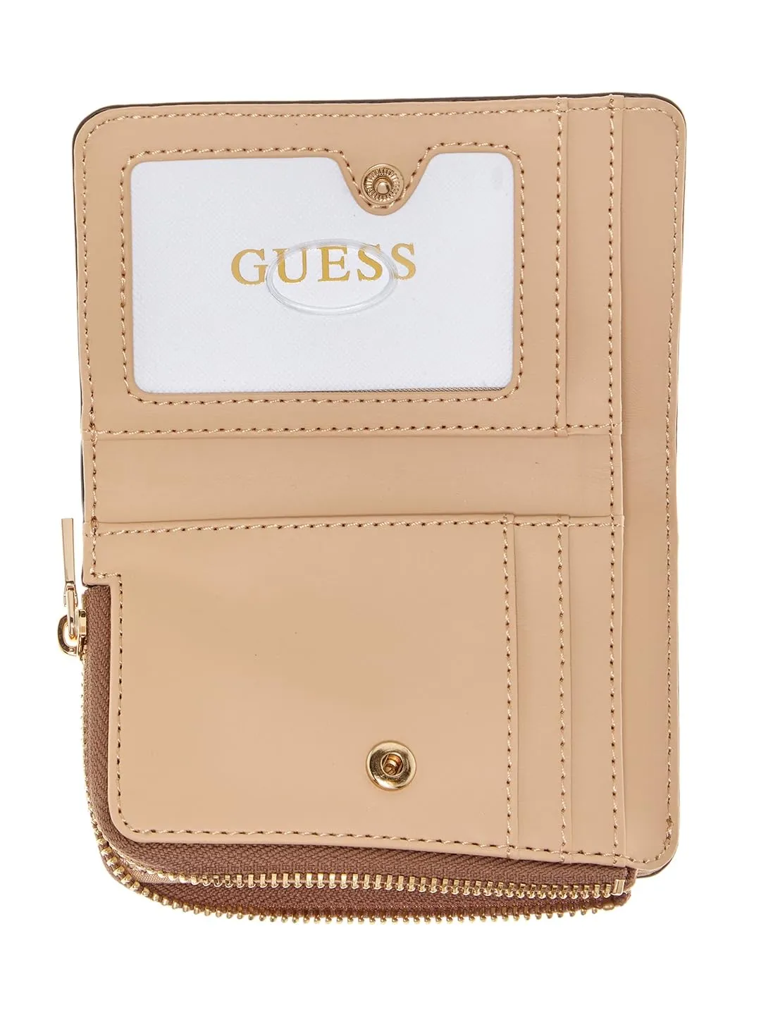 Guess Alloro Wallet, Tortora, One Size - immagine 3