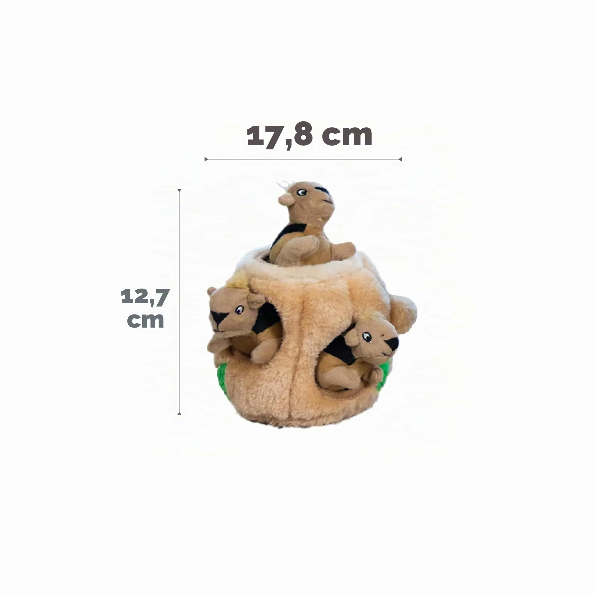 Outward Hound Hide A Squirrel Puzzle Toy for Dogs, Small - immagine 7