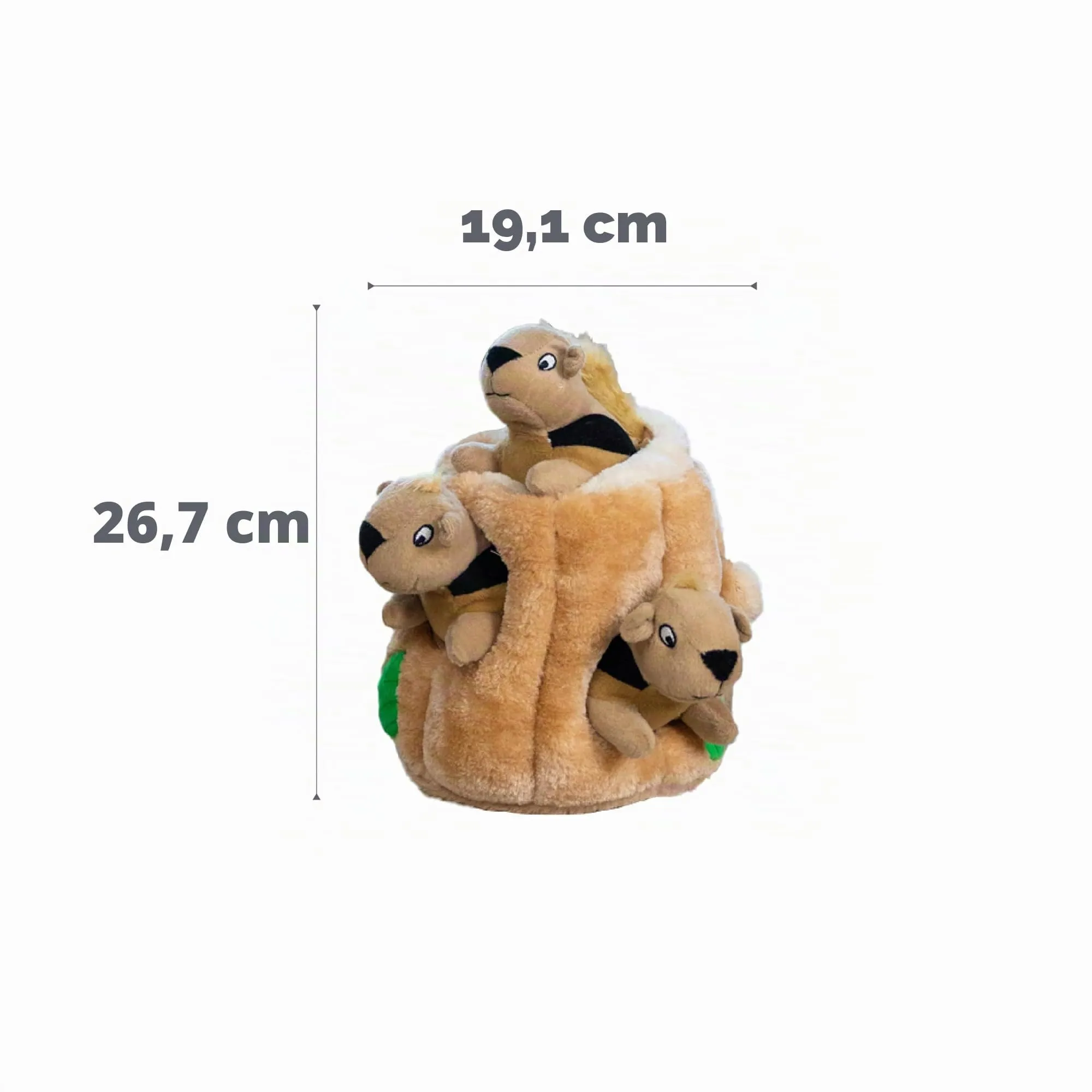 Outward Hound Hide A Squirrel Puzzle Toy for Dogs, Large - immagine 8