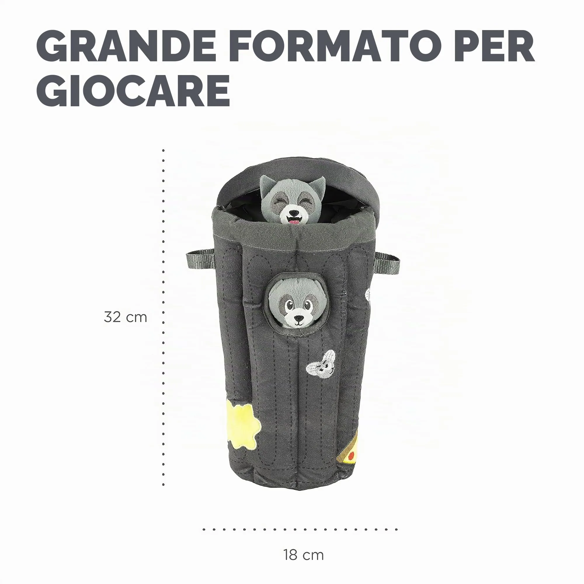 Outward Hound Hide a Raccoon Dog Puzzle Toy - immagine 5