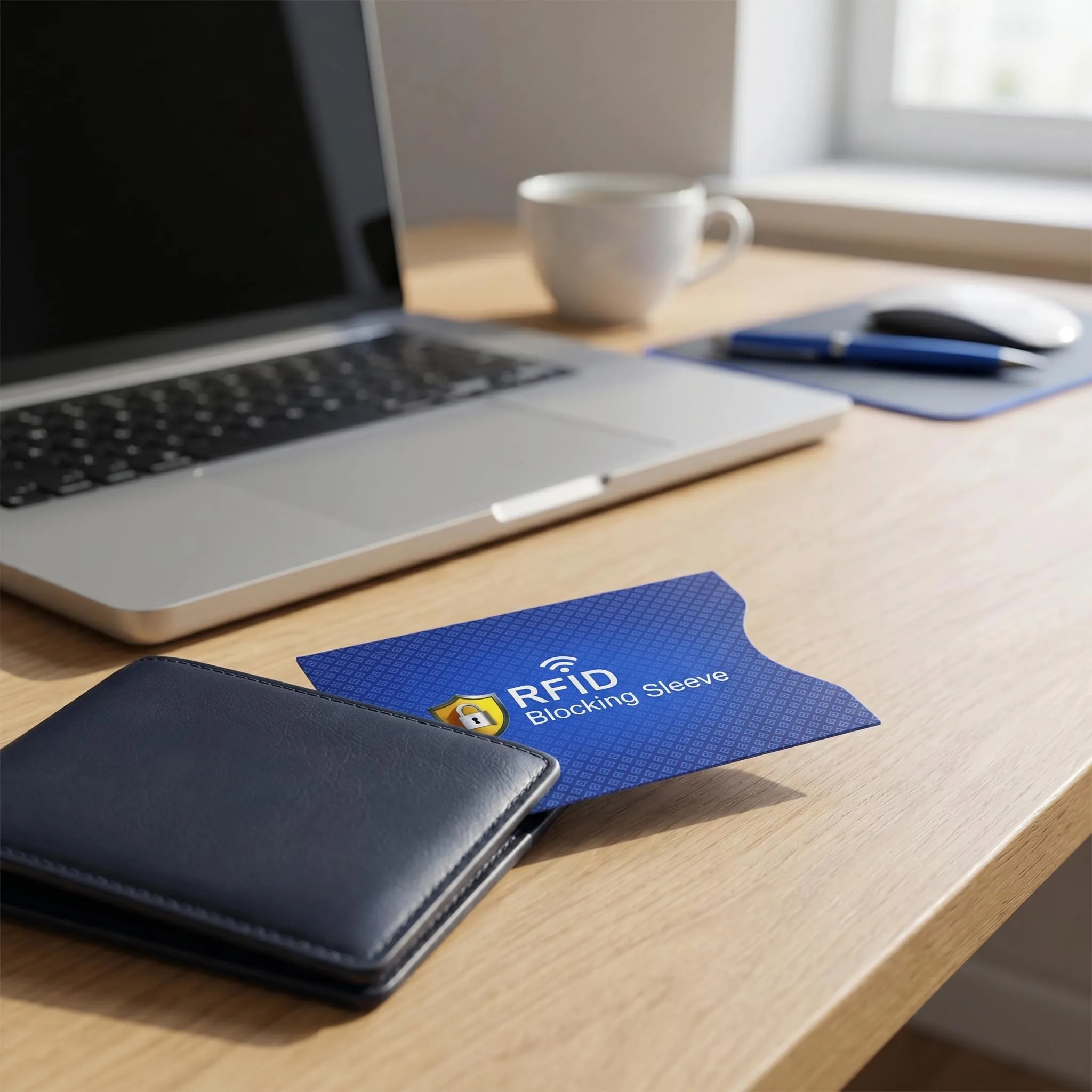 SZCXDKJ Custodie con blocco RFID e NFC, Certificazione TÜV, Confezione da 5 colori - immagine 7
