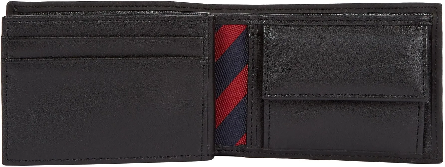Tommy Hilfiger Portafoglio Johnson Mini, Nero - immagine 3