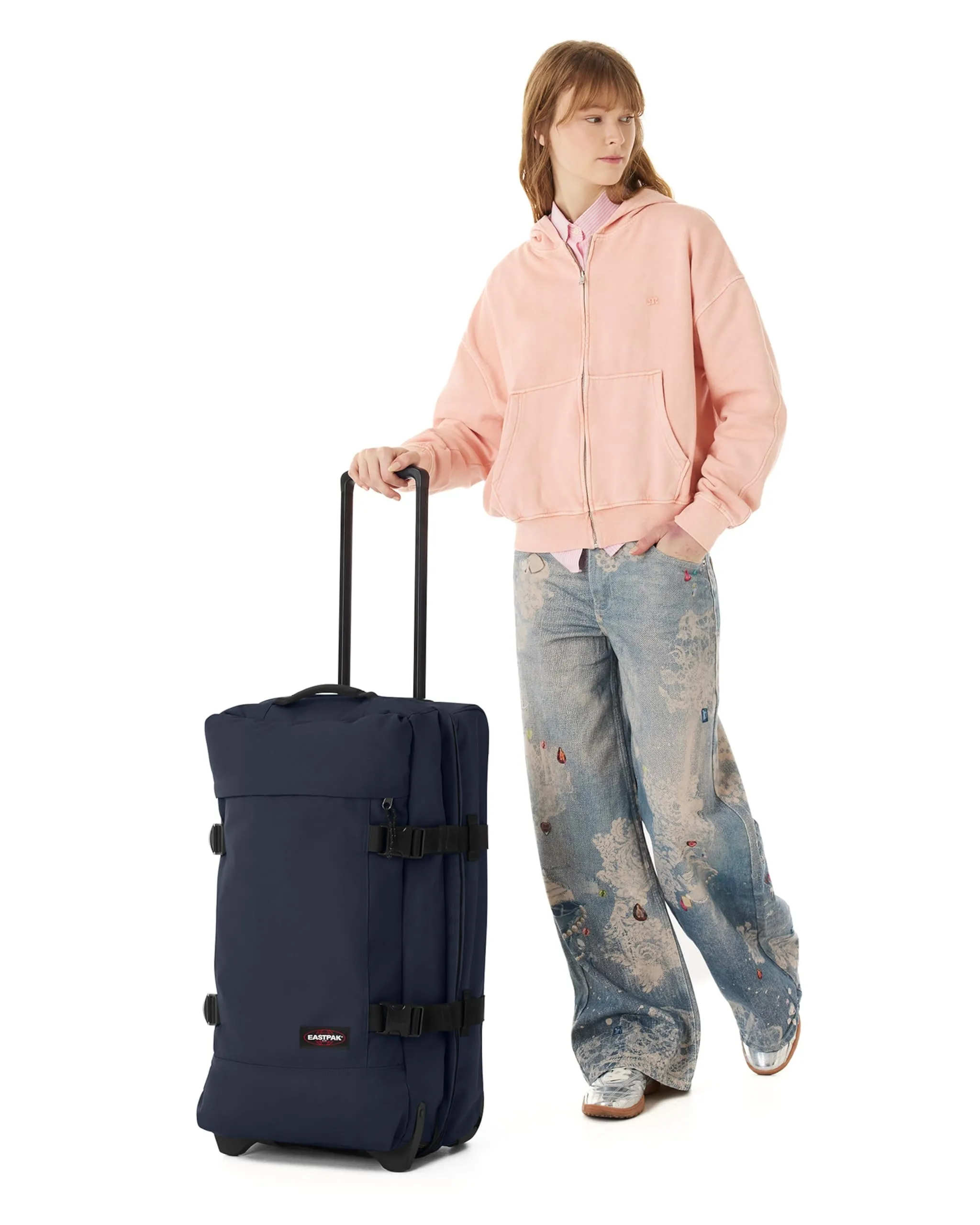 Eastpak Tranverz M Valigia Media 78L, Ultra Marine - immagine 2