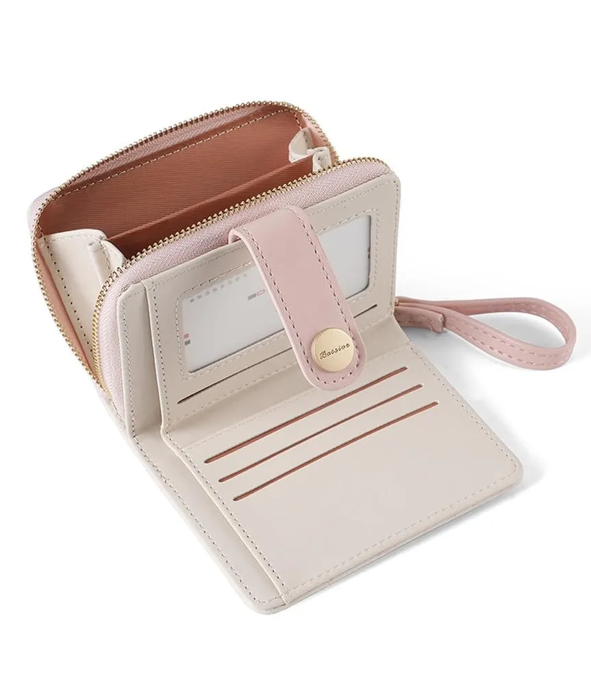 Oyccen Portafoglio Piccolo Donna in Pelle PU con Design Gatto Portamonete e Portacarte - immagine 4