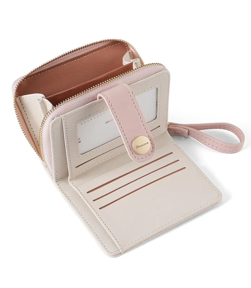 Oyccen Portafoglio Piccolo Donna in Pelle PU con Design Gatto e Portacarte - immagine 3