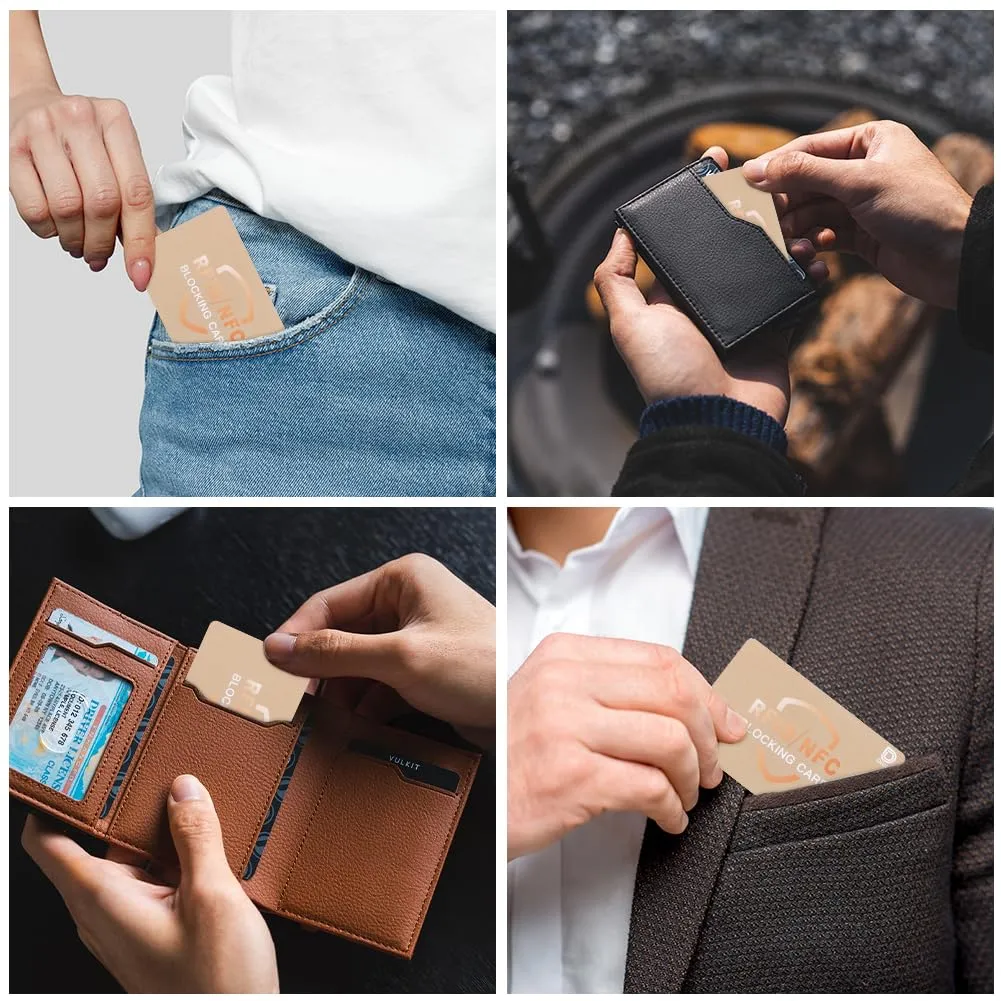 DiULi Supporto Carte RFID, 6 Pezzi Custodie Blocco RFID Ultra Sottile - immagine 8