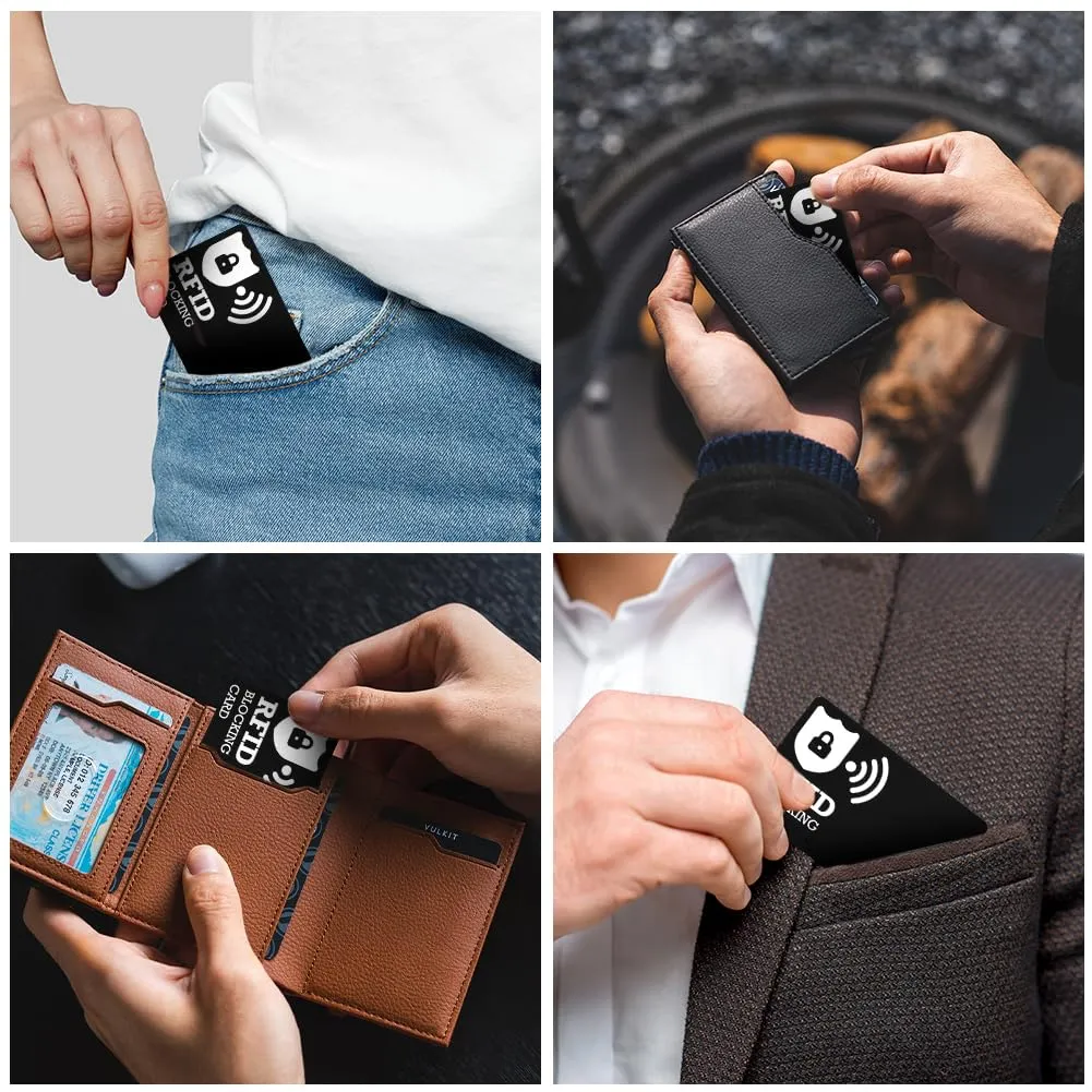 DiULi Supporto Carte RFID, 6 Pezzi Custodie Blocco RFID Ultra Sottile - immagine 8