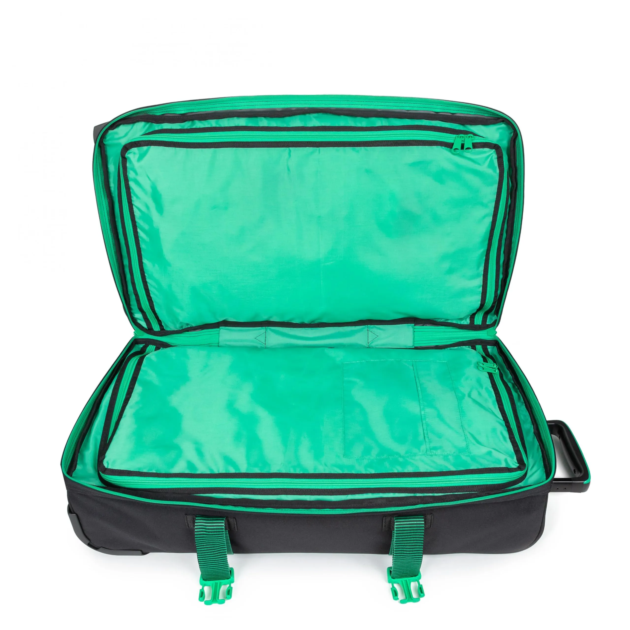 Eastpak Tranverz M Suitcase, 67 x 35.5 x 30 cm, 78 L, Kontrast Stripe Black - immagine 2