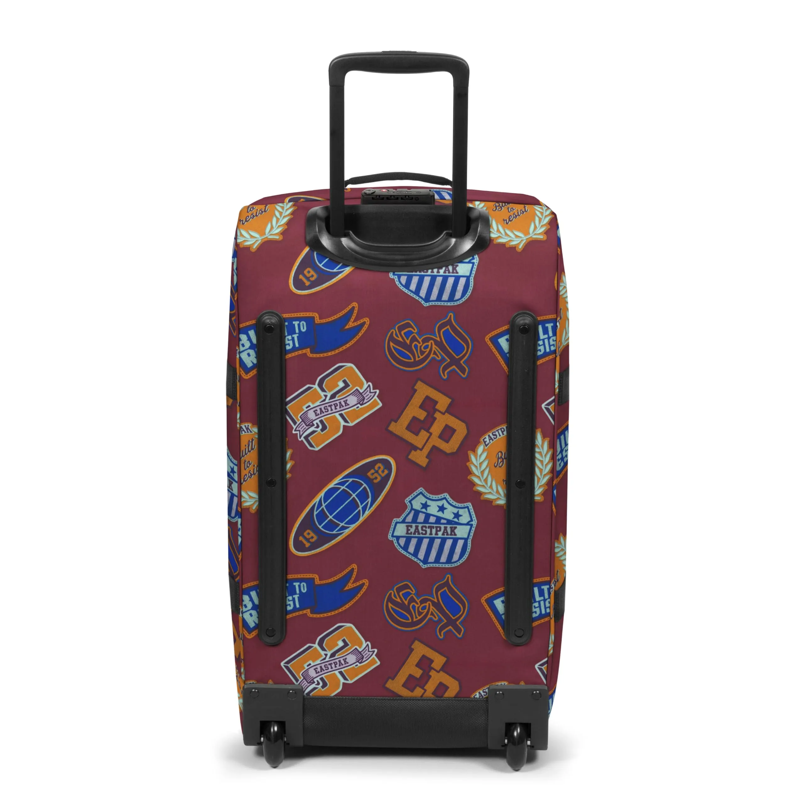 Eastpak Tranverz M Valigia, 67 x 35.5 x 30 cm, 78 L, Clash Burgundy - immagine 3