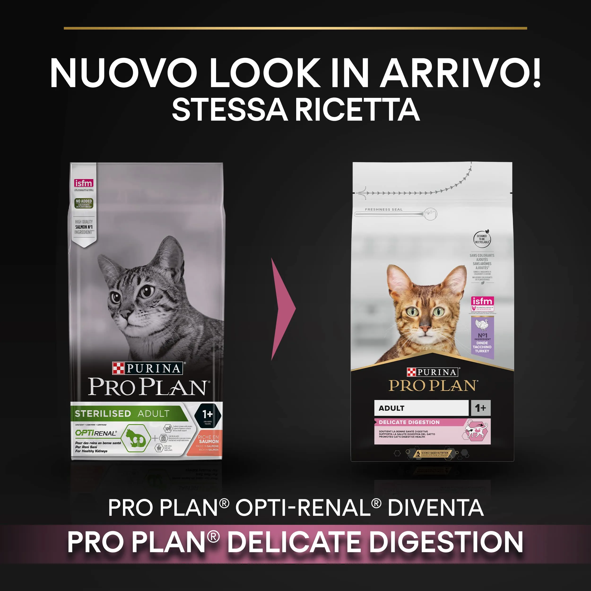 Purina Pro Plan Delicate Digestion Crocchette Gatti Adulti Tacchino, 10 kg - immagine 4