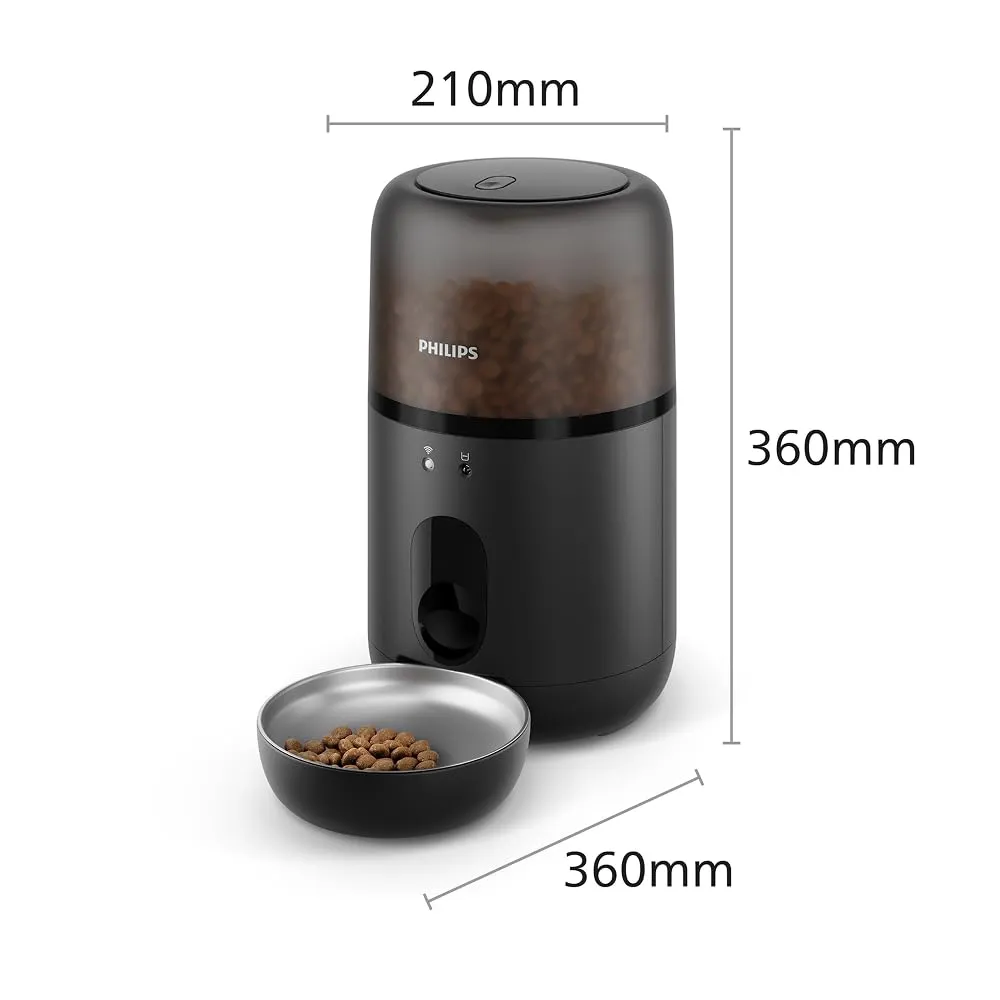 Philips Pet Series Distributore intelligente per gatti con app, 4,5L PAW3300/02 - immagine 2