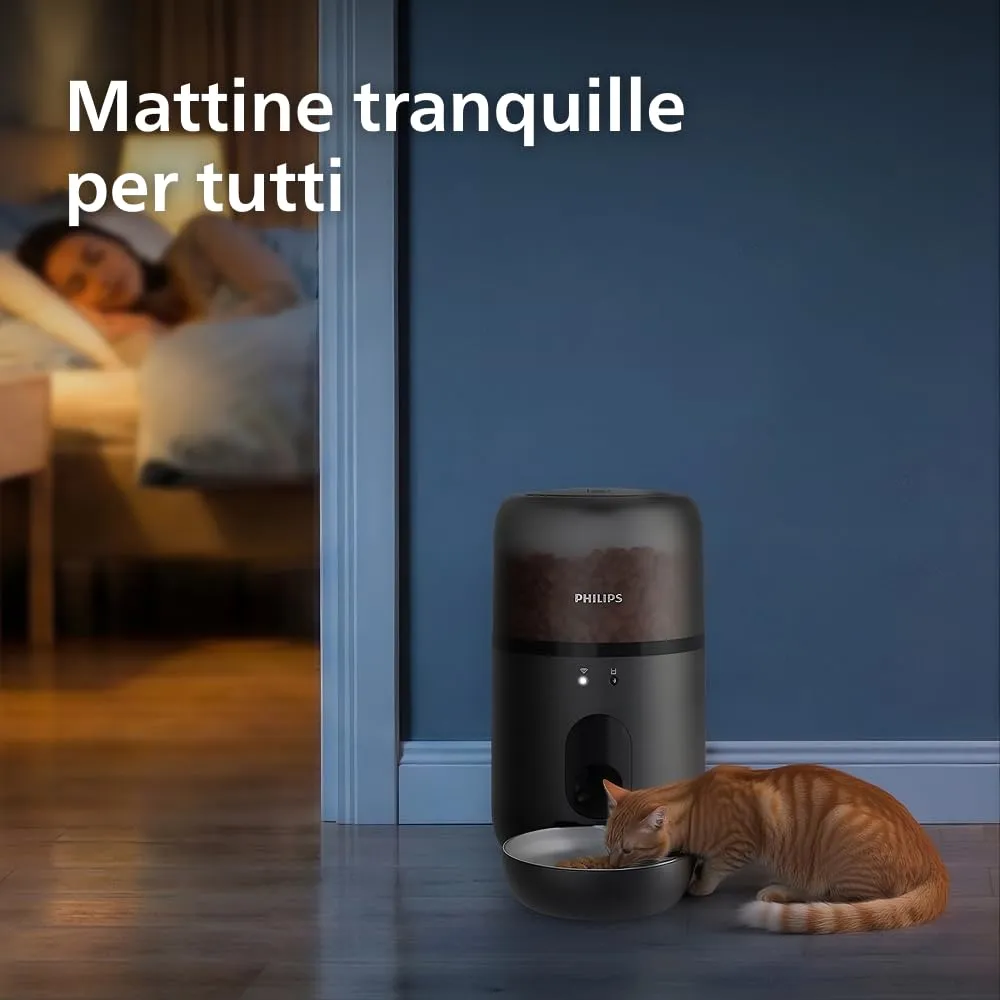 Philips Pet Series Distributore intelligente per gatti con app, 4,5L PAW3300/02 - immagine 5