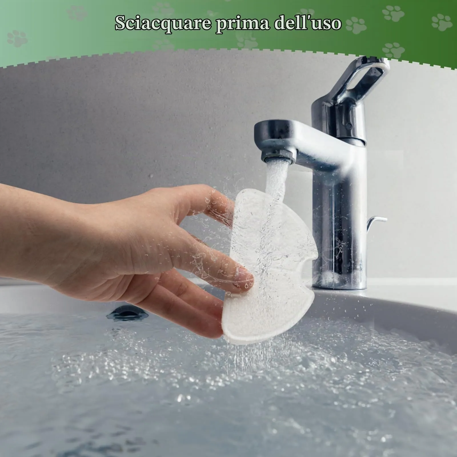 Nenozi Filtri per fontane d'acqua per gatti, 6 filtri e 6 filtri in schiuma per fontana 2,2L - immagine 7