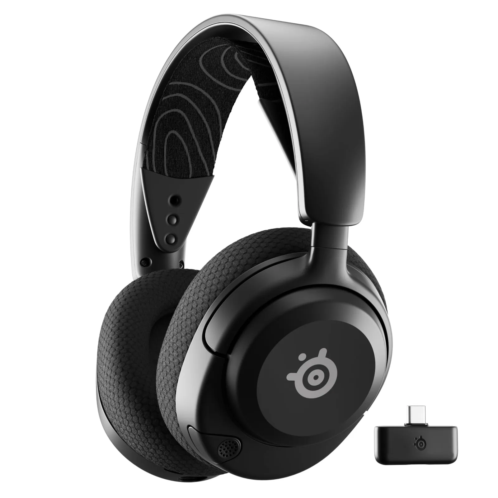 SteelSeries Arctis Nova 5 Wireless Gaming Headset - Neodymium Drivers, 60h Battery, 2.4GHz & Bluetooth, ClearCast Gen2.X Microphone - PC, PS5, Mobile - immagine 1