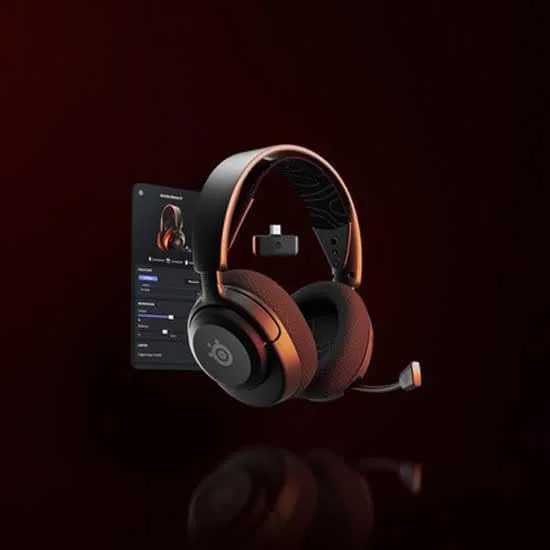 SteelSeries Arctis Nova 5 Wireless Gaming Headset - Neodymium Drivers, 60h Battery, 2.4GHz & Bluetooth, ClearCast Gen2.X Microphone - PC, PS5, Mobile - immagine 2