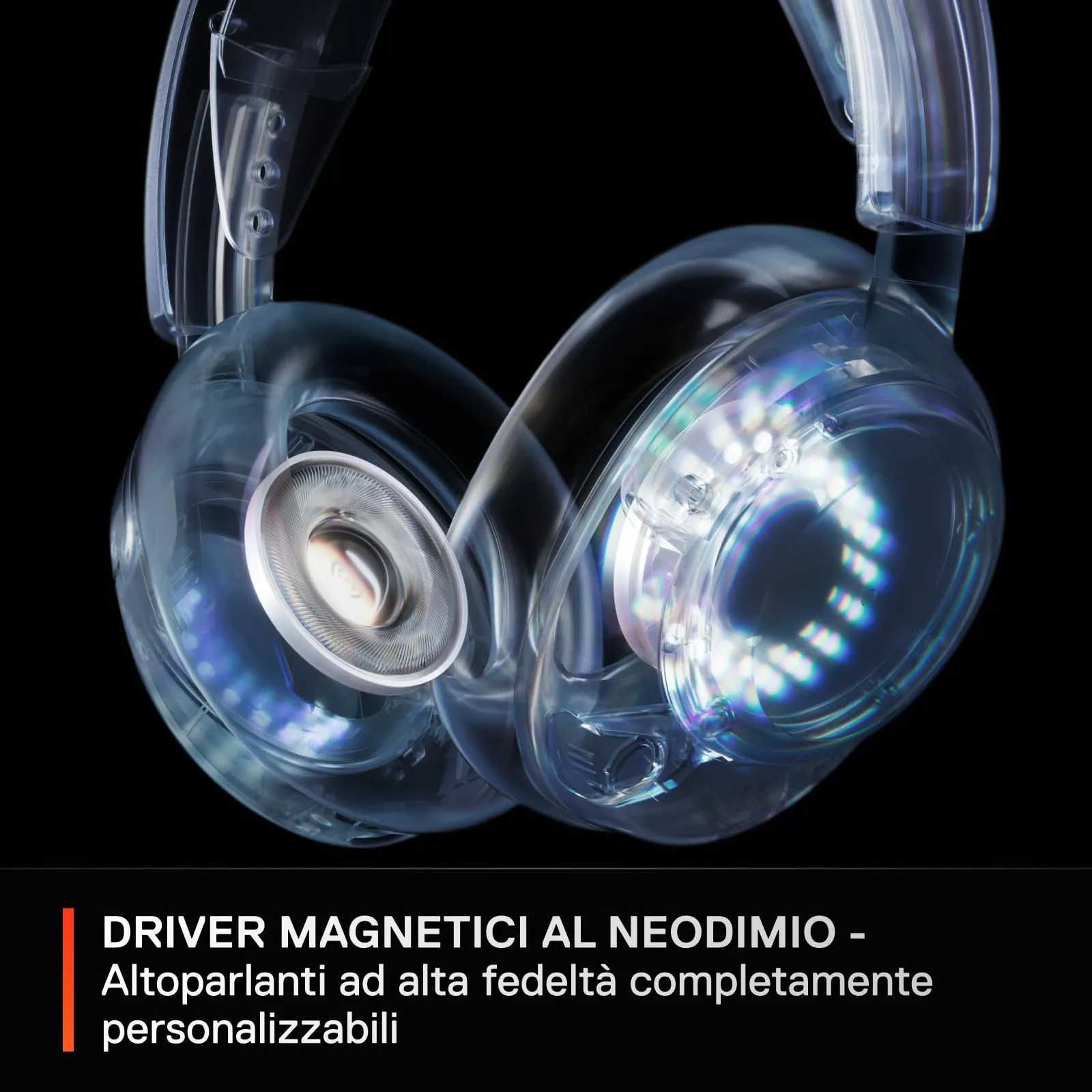 SteelSeries Arctis Nova 5 Wireless Gaming Headset - Neodymium Drivers, 60h Battery, 2.4GHz & Bluetooth, ClearCast Gen2.X Microphone - PC, PS5, Mobile - immagine 7