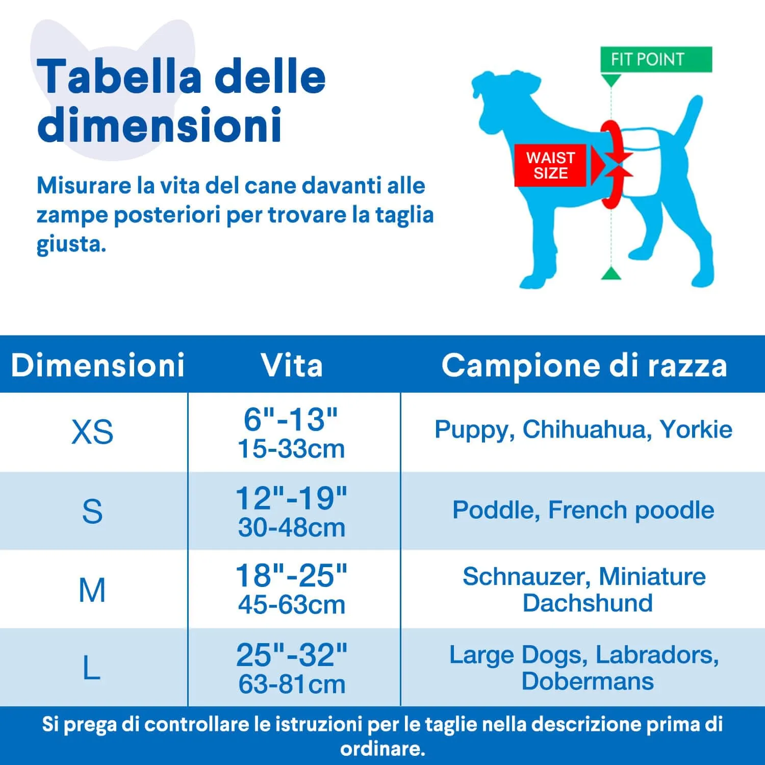 Dono Pannolini per cani maschi, 40 pezzi, Taglia M - immagine 6