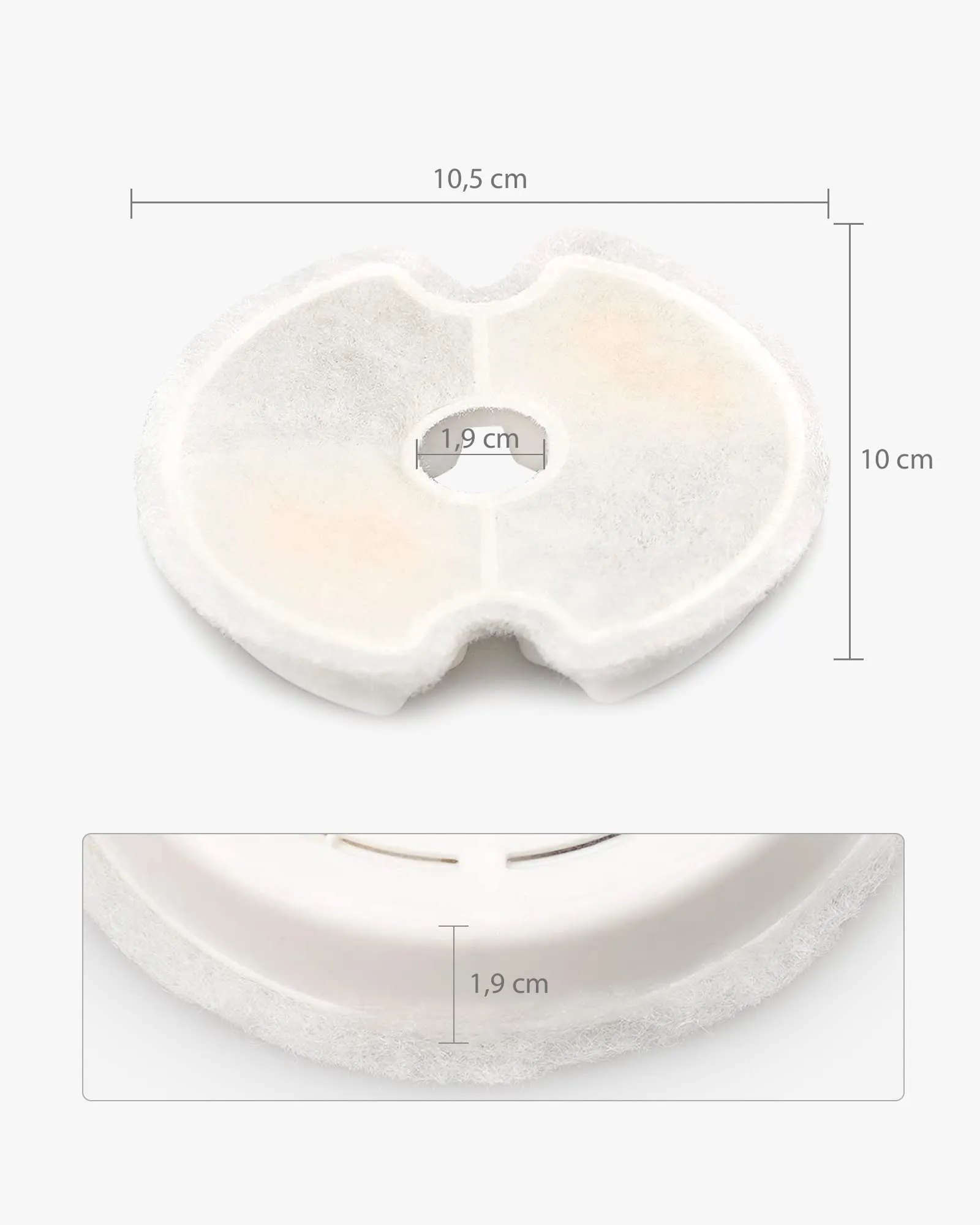 NICREW Filtri di Ricambio per Fontanella per Gatti, 4 Pezzi - immagine 6