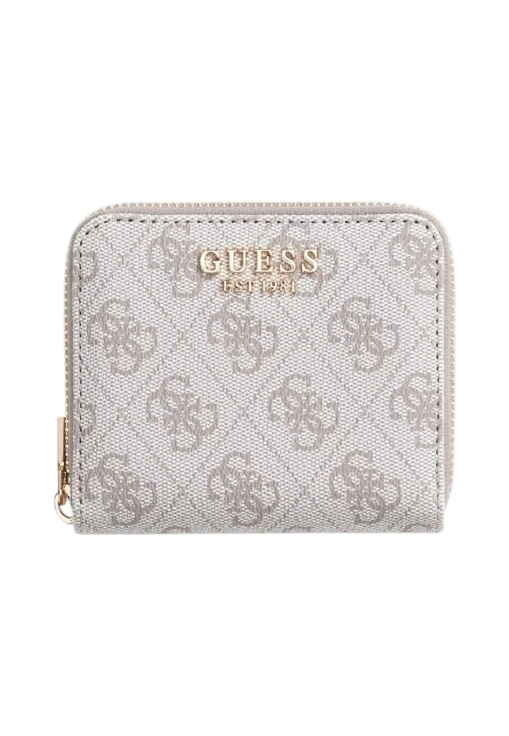 Guess Laurel II SLG Small Zip Around Wallet - Dark Taupe Logo - immagine 1