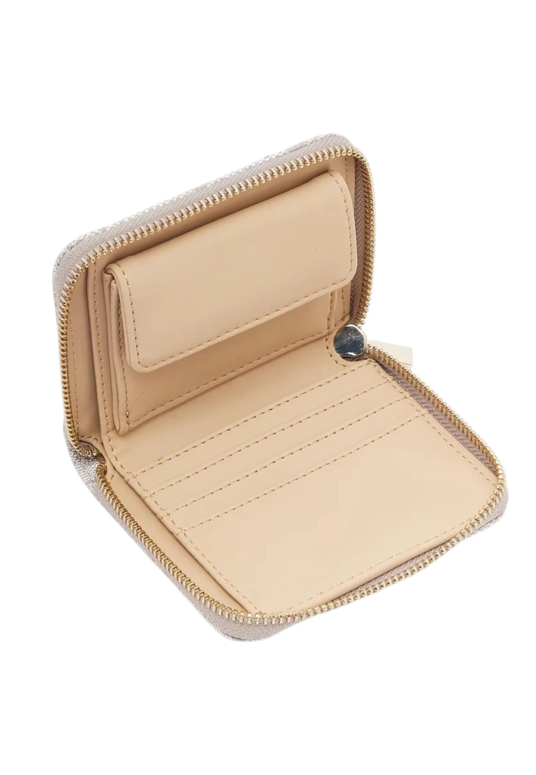 Guess Laurel II SLG Small Zip Around Wallet - Dark Taupe Logo - immagine 5