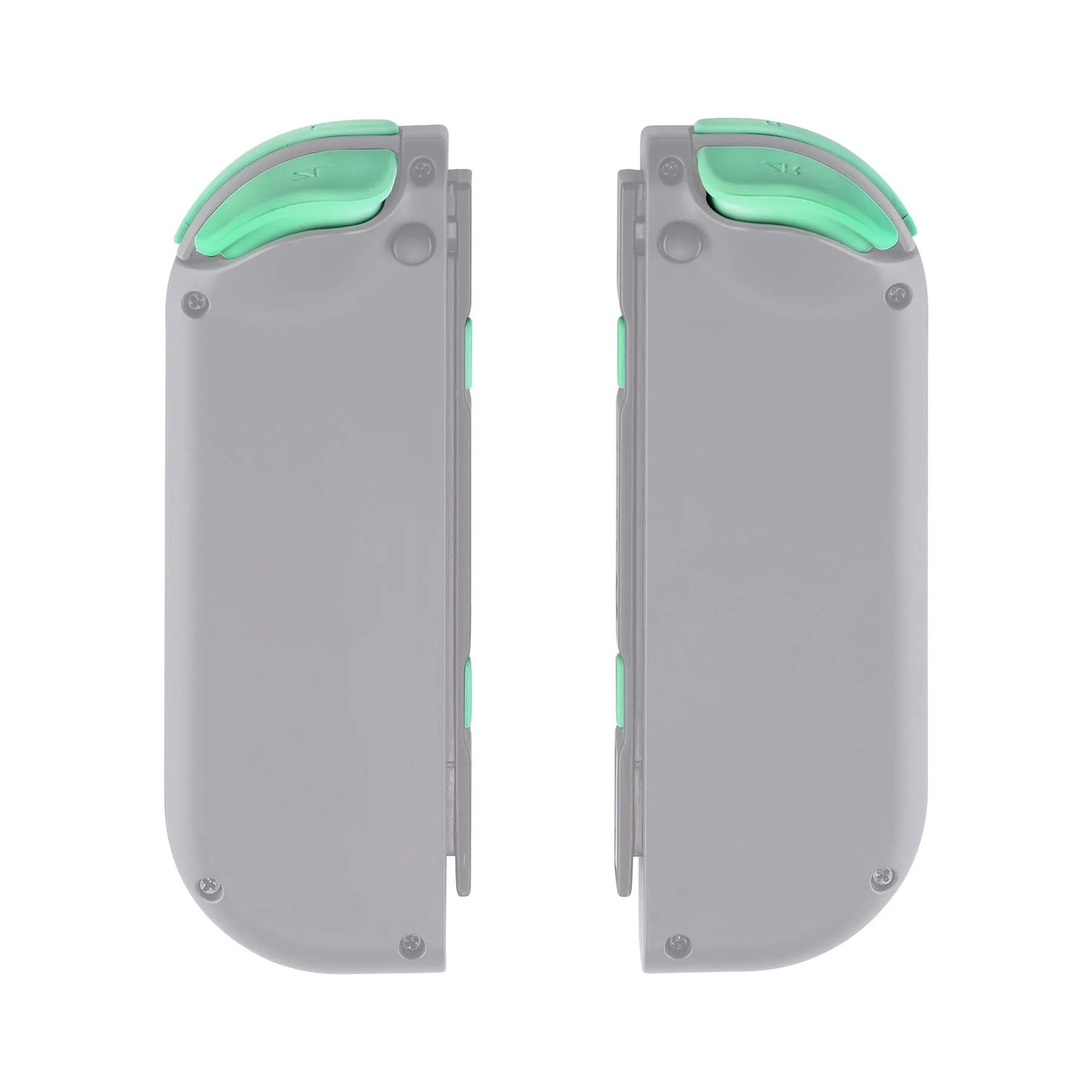 eXtremeRate Tasti Kit per Nintendo Switch e OLED Joy-Con, Pezzi di Ricambio Pulsanti SR SL L R ZR ZL ABXY e Direzionali con Cacciaviti - Menta Verde - immagine 9