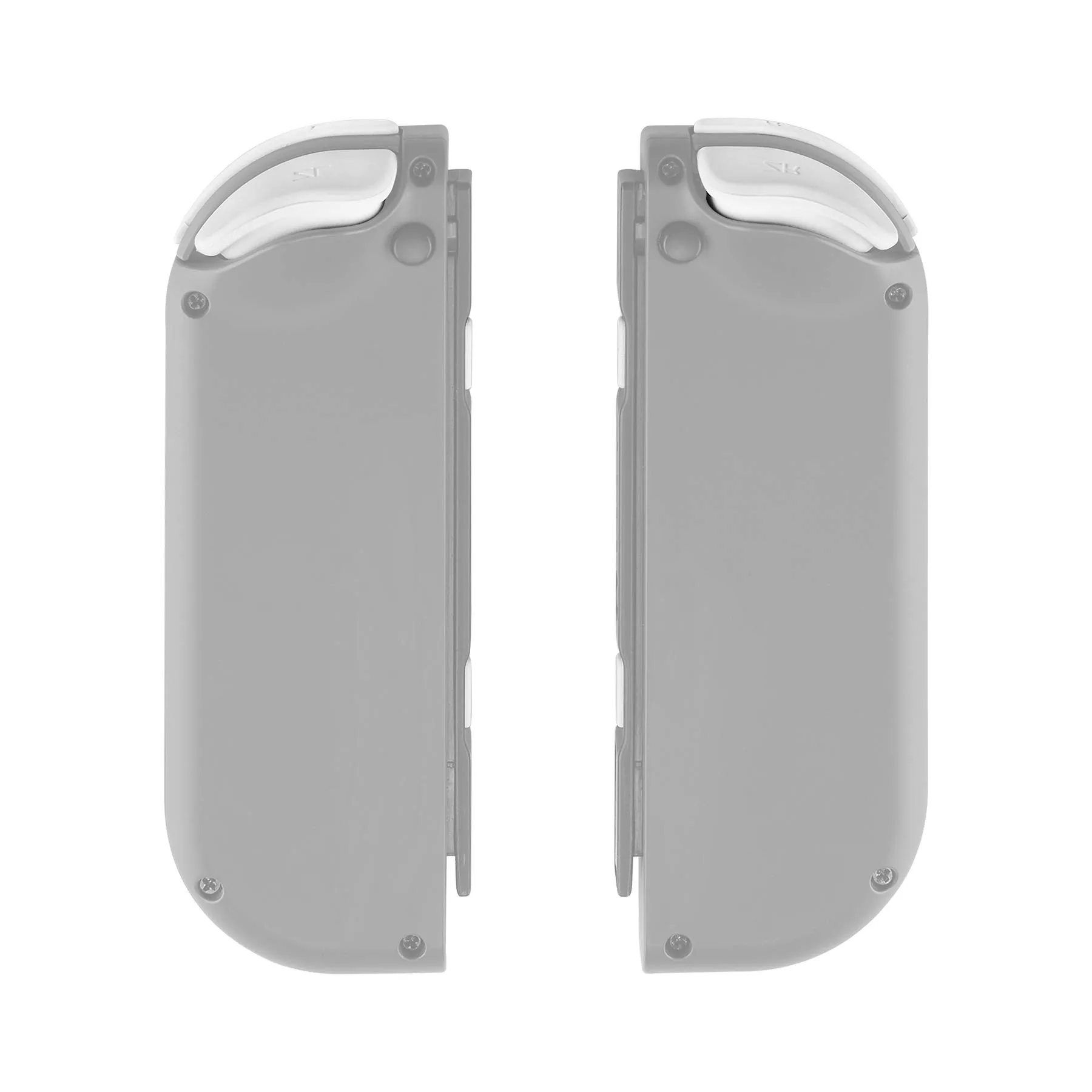 eXtremeRate Tasti Kit per Nintendo Switch e OLED Joy-Con, Pezzi di Ricambio Pulsanti SR SL L R ZR ZL ABXY e Direzionali con Cacciaviti - Bianco - immagine 9