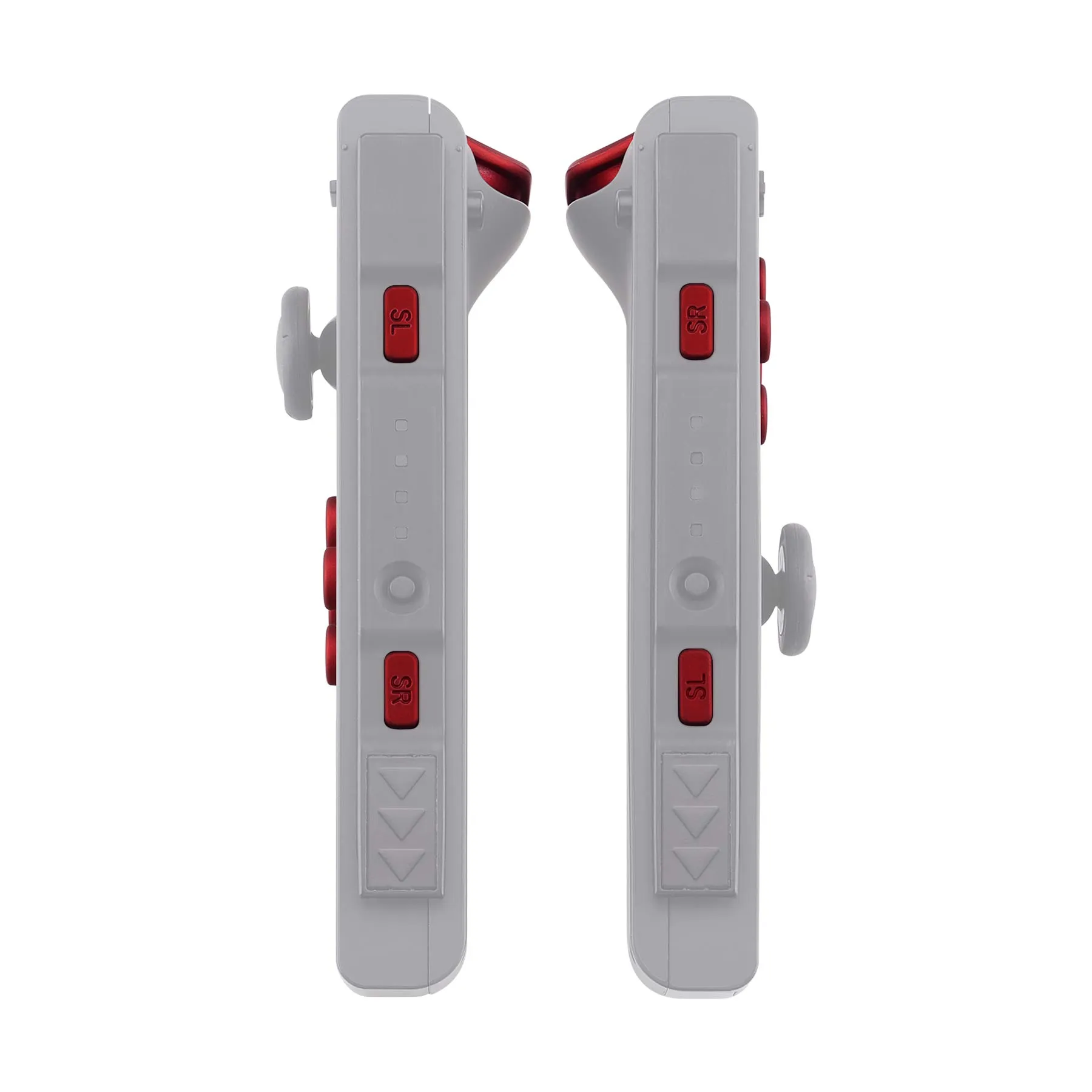 eXtremeRate Tasti Kit per Nintendo Switch/OLED Joycon, Pezzi di Ricambio Pulsanti SR SL L R ZR ZL ABXY e Direzionali con Cacciaviti - Rosso - immagine 8
