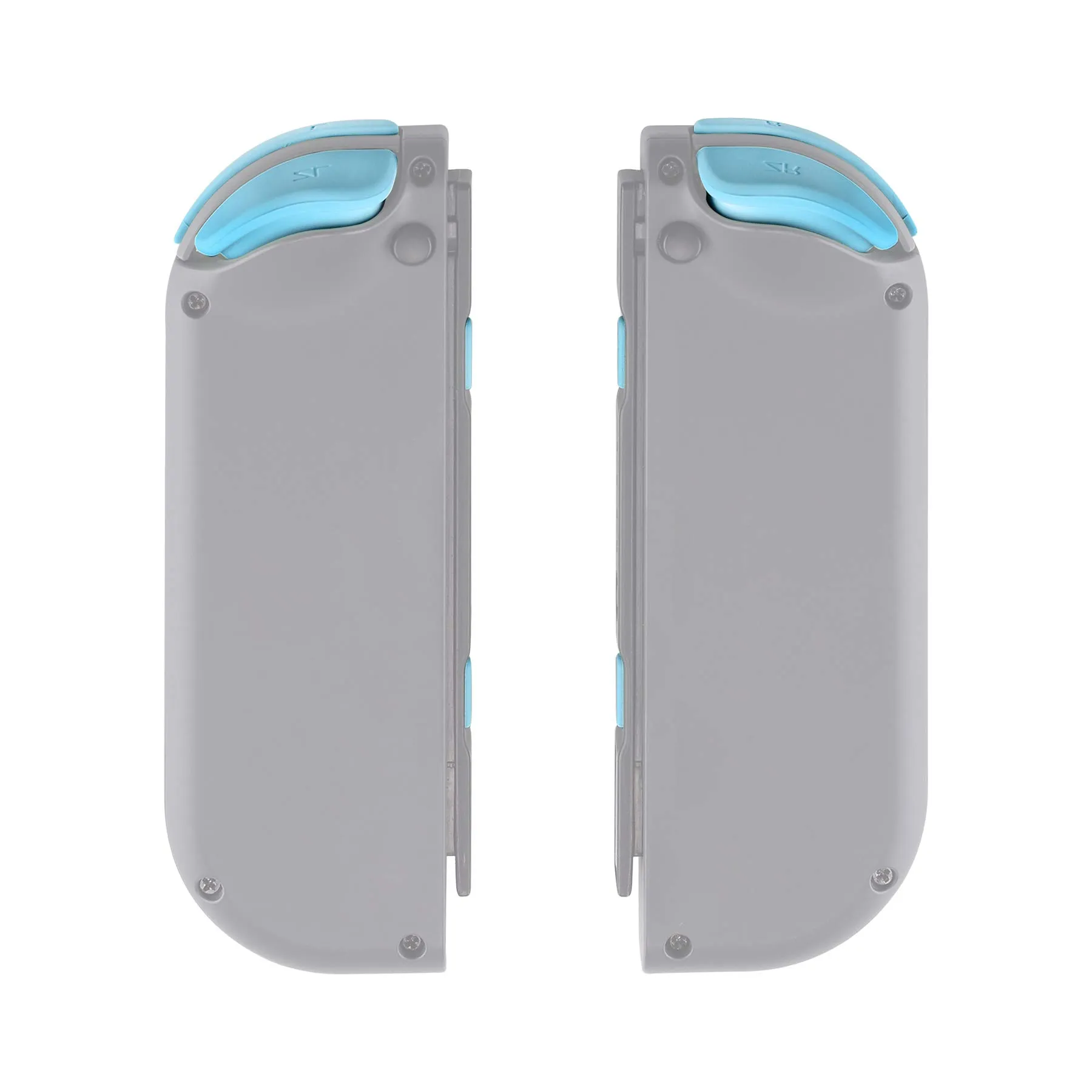 eXtremeRate Tasti Kit per Nintendo Switch e OLED Joy-Con, Pulsanti SR SL L R ZR ZL ABXY e Direzionali con Cacciaviti - Celeste - immagine 9