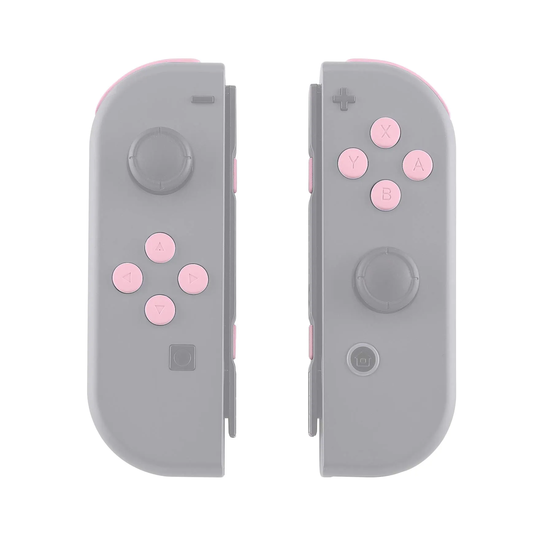 eXtremeRate Tasti Kit per Nintendo Switch e OLED Joycon, Pulsanti di Ricambio con Cacciaviti - Rosa - immagine 7