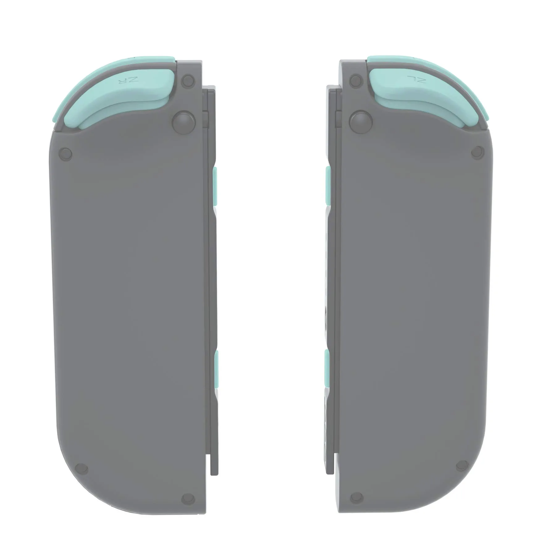 eXtremeRate Tasti Kit per Nintendo Switch e OLED Joy-Con, Pulsanti di Ricambio con Cacciaviti - Ciano Chiaro - immagine 9