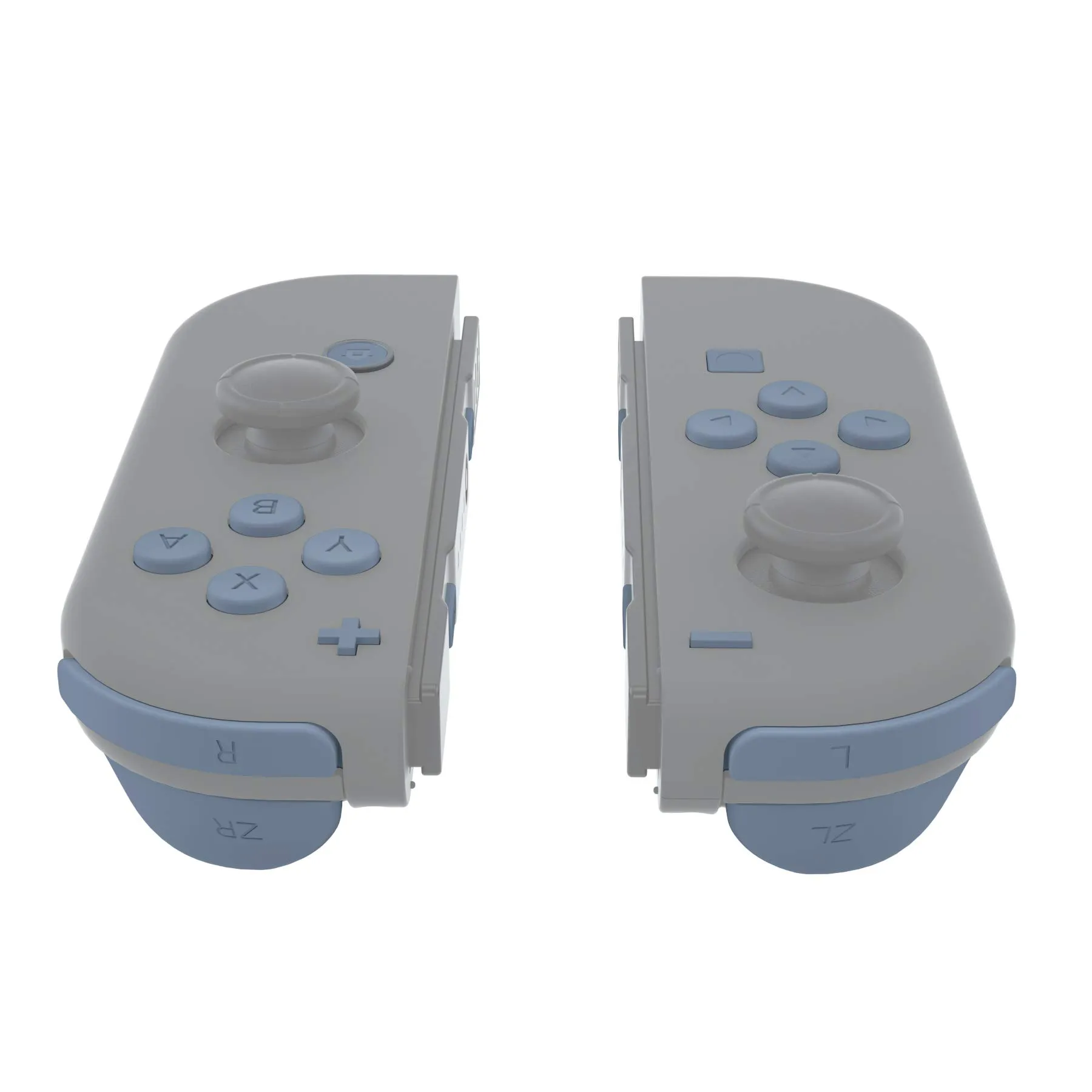 eXtremeRate Tasti Kit per Nintendo Switch e OLED Joycon, Pezzi di Ricambio Pulsanti con Cacciaviti - Grigio Ardesia - immagine 4