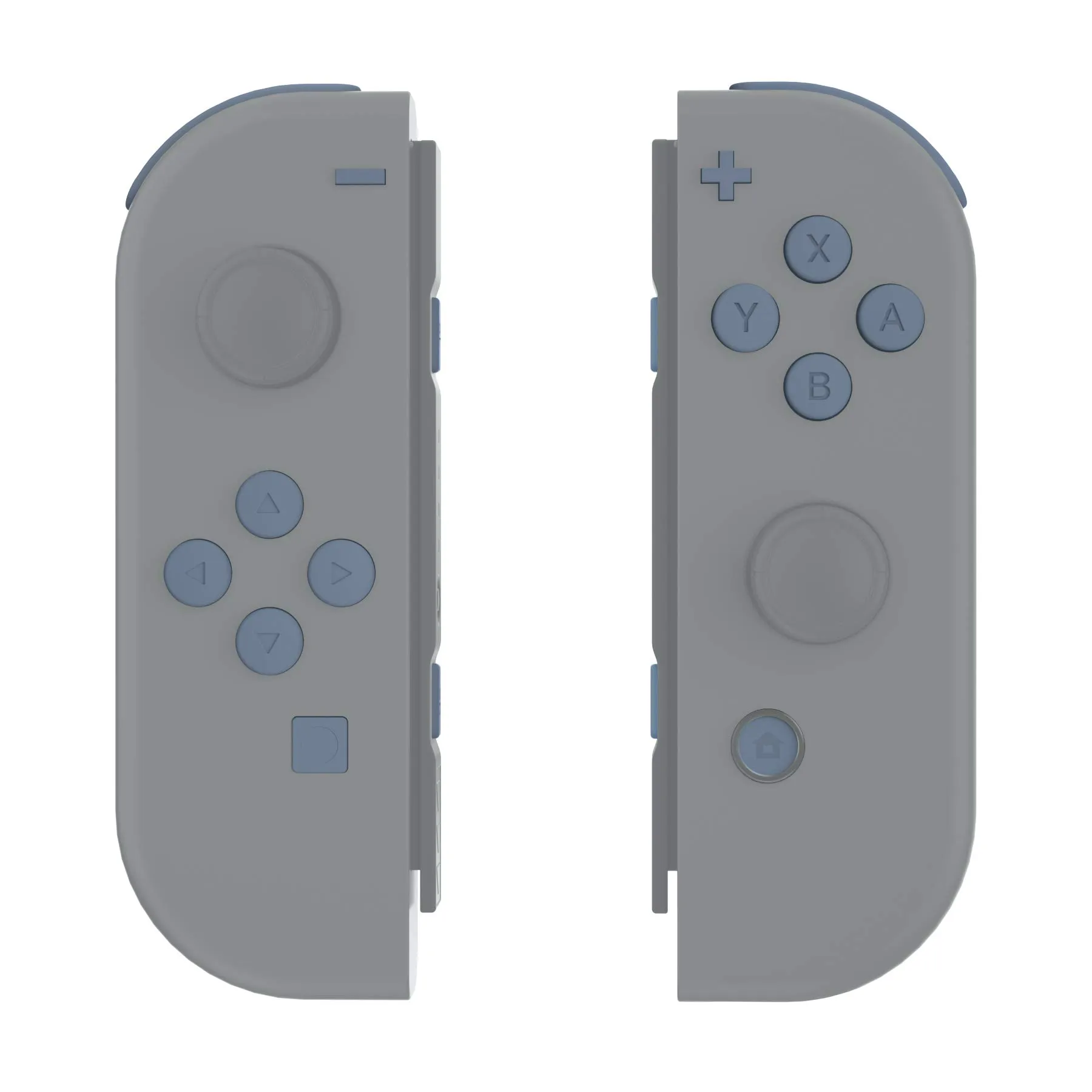 eXtremeRate Tasti Kit per Nintendo Switch e OLED Joycon, Pezzi di Ricambio Pulsanti con Cacciaviti - Grigio Ardesia - immagine 7