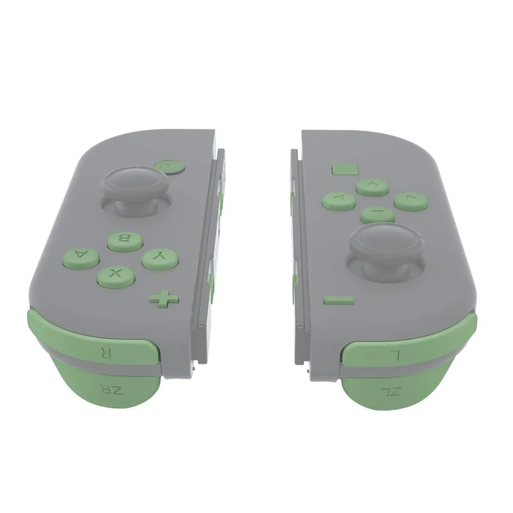 eXtremeRate Tasti Kit per Nintendo Switch e OLED Joycon, Matcha Verde - immagine 4