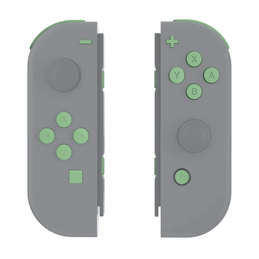 eXtremeRate Tasti Kit per Nintendo Switch e OLED Joycon, Matcha Verde - immagine 7