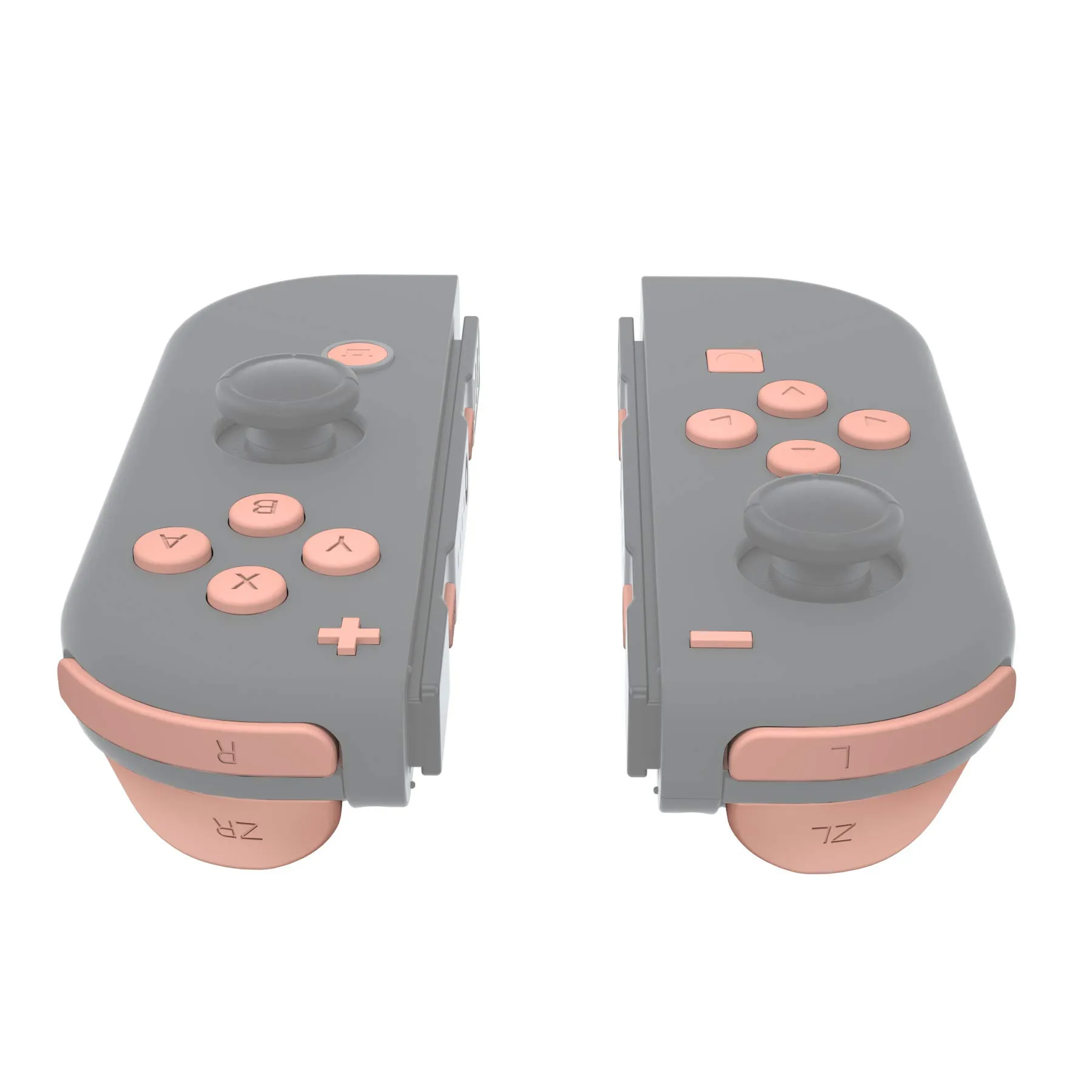 eXtremeRate Tasti Kit per Nintendo Switch e OLED Joycon, Pezzi di Ricambio Pulsanti SR SL L R ZR ZL ABXY e Direzionali con Cacciaviti, Mandys Rosa - immagine 4